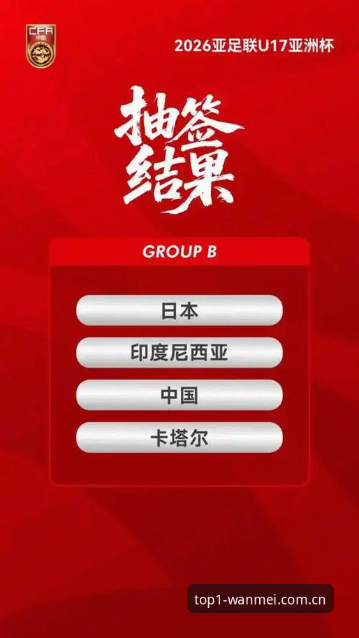 U17世界杯抽签揭晓：中国男女足挑战劲旅，完美体育官方深度解析赛场对决